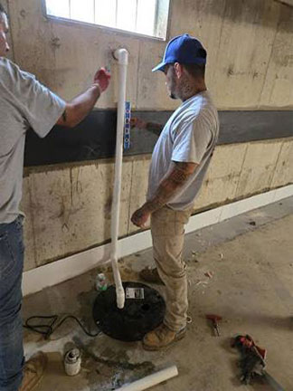 Request a quote for Basement Waterproofing Cost in St. Louis